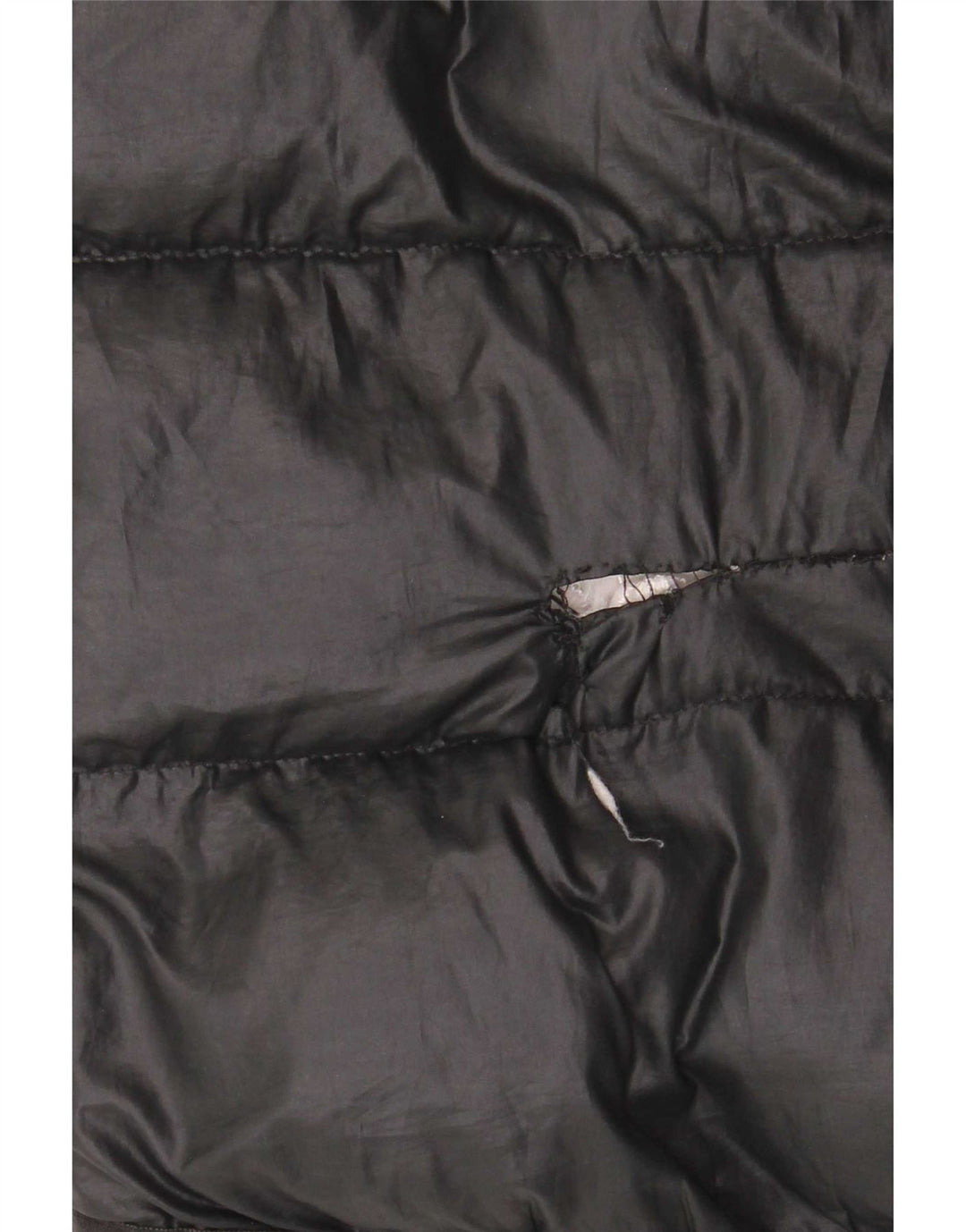 Adidas Boys Hooded Padded Jacket 11-12 Years Black Polyester