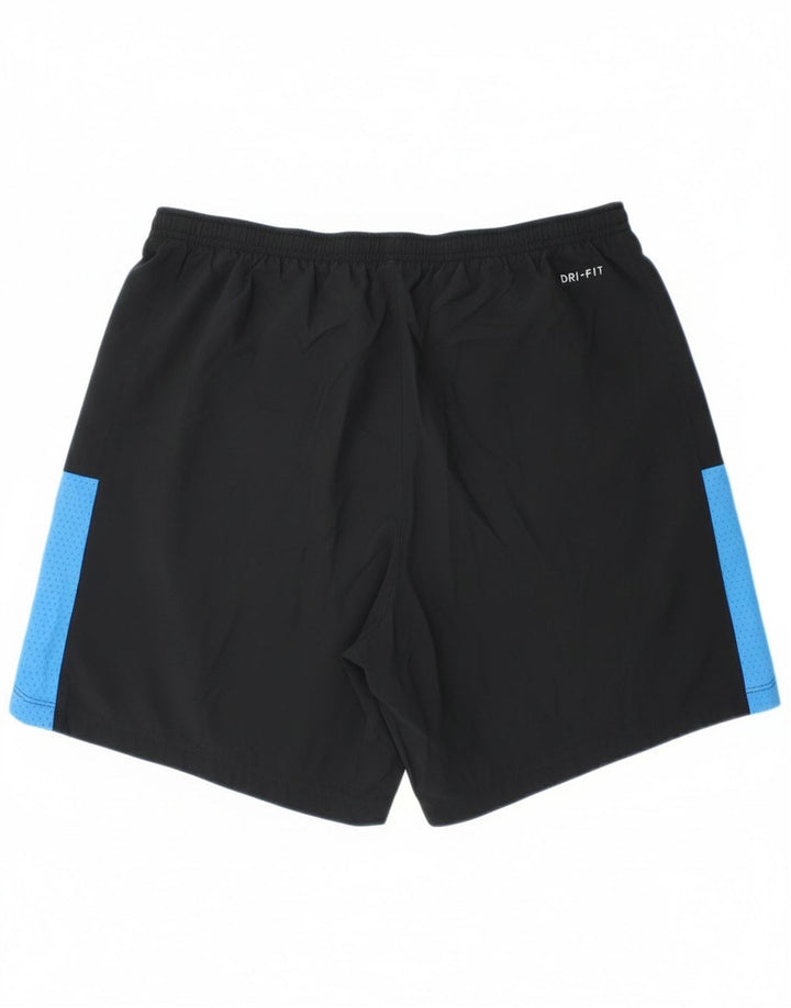 Nike Mens Dri Fit Sport Shorts Large Black Colourblock Polyester
