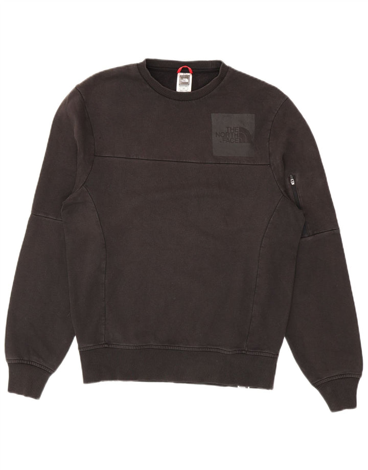 The North Face Mens Graphic Sweatshirt Jumper Small Black Cotton