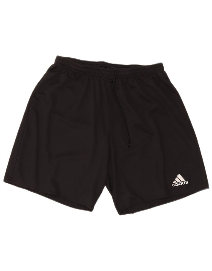 Adidas Mens Climalite Sport Shorts Large Black Polyester