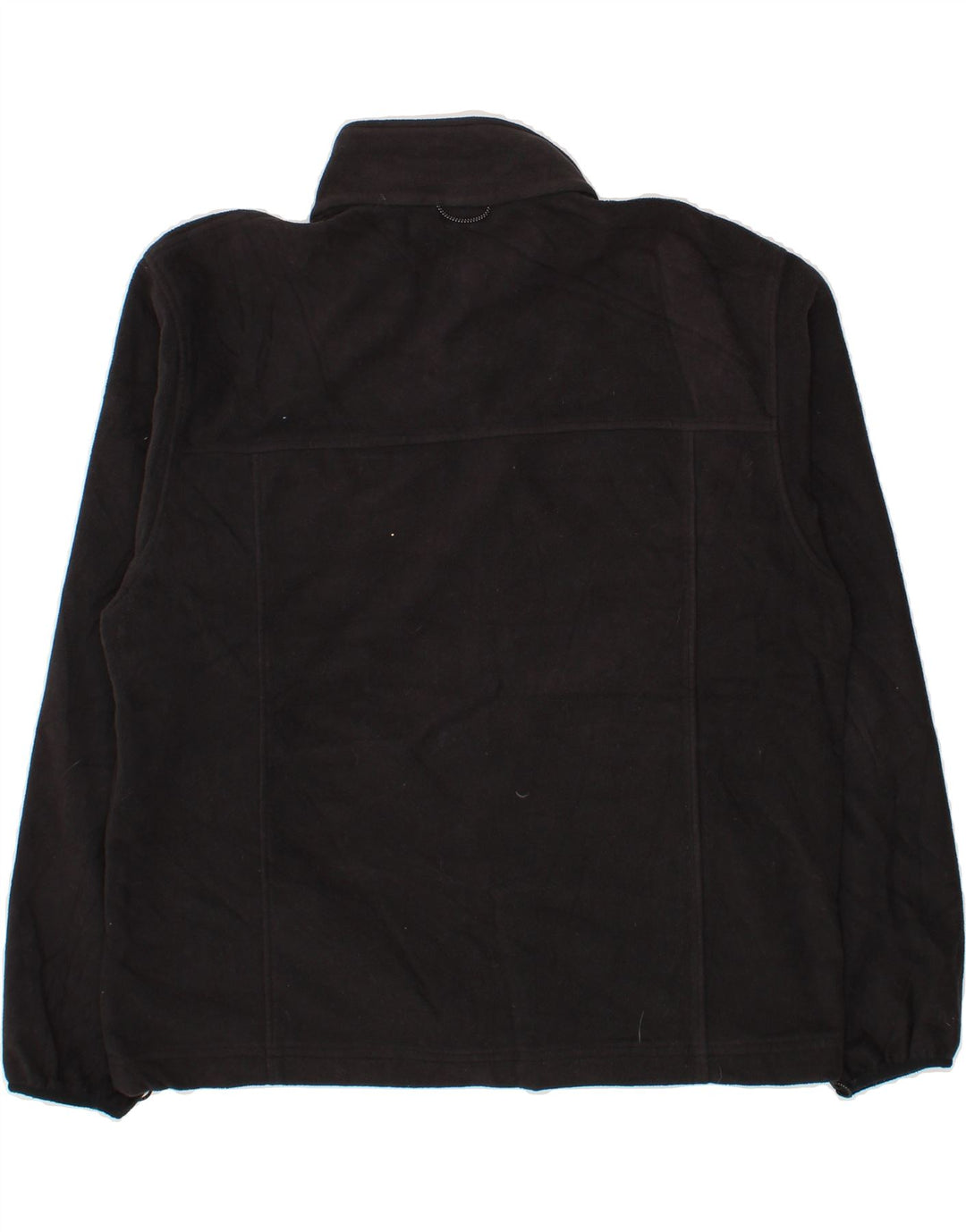 L.L.BEAN Mens Fleece Jacket UK 40 Large Black Polyester Vintage L.L.Bean and Second-Hand L.L.Bean from Messina Hembry 