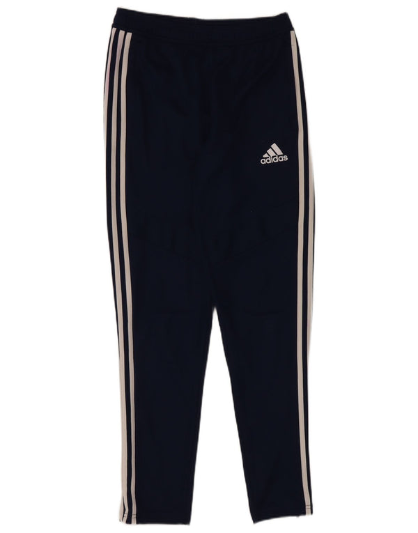 Adidas Boys Climacool Tracksuit Trousers Joggers 13-14 Years Navy Blue