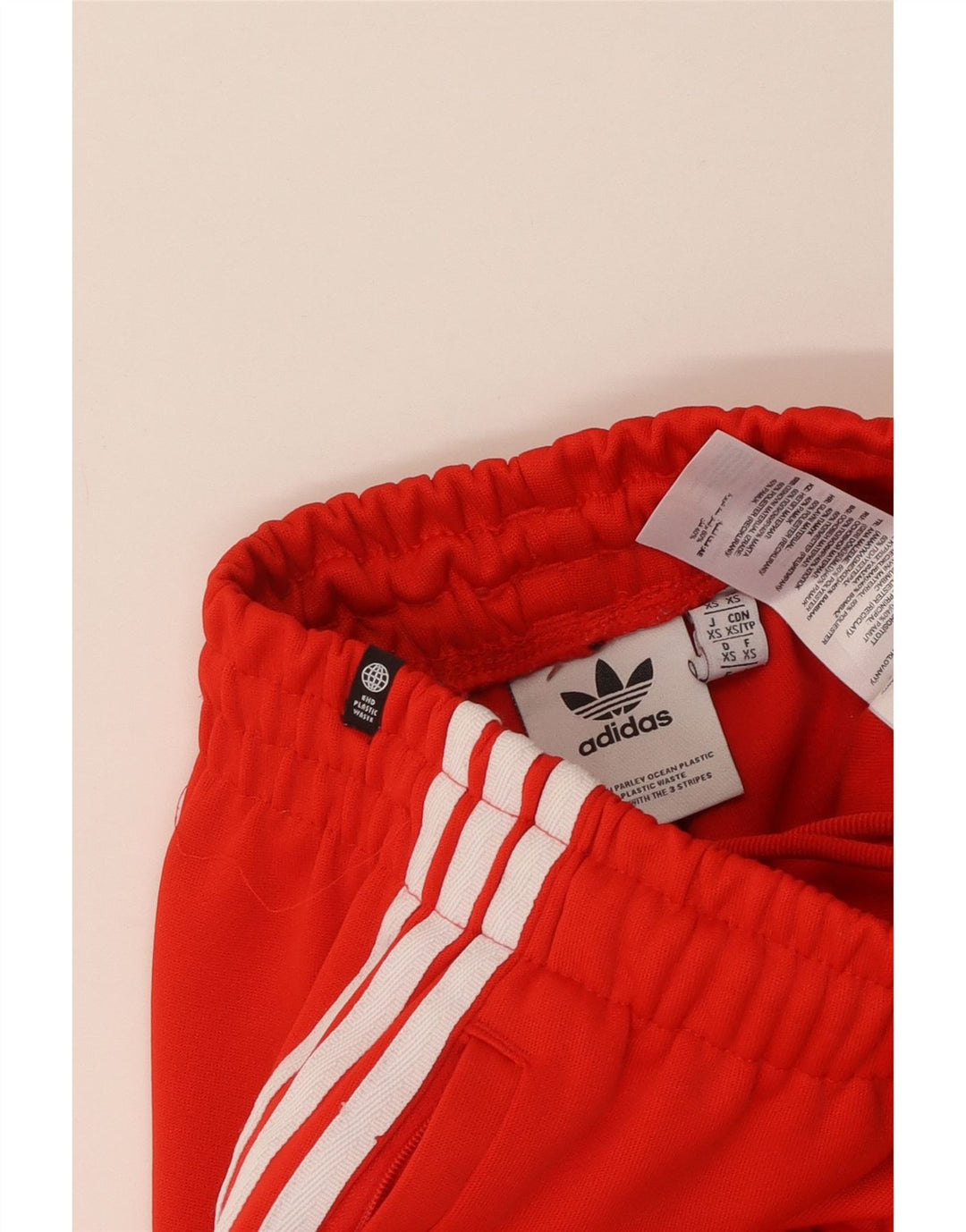 Adidas Mens Tracksuit Trousers Joggers XS  Red Polyester