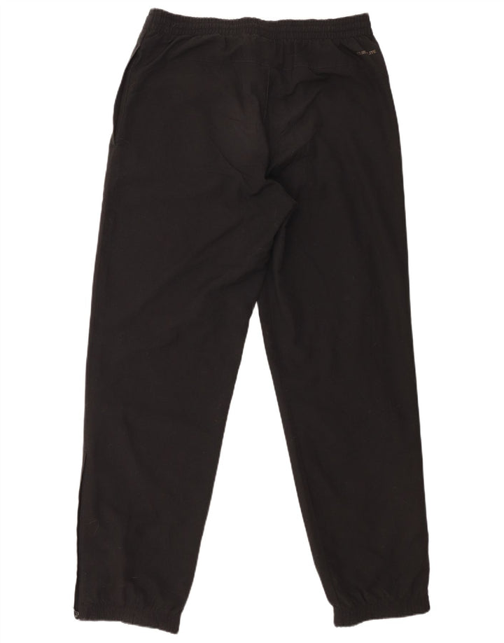 Adidas Mens Climalite Tracksuit Trousers Joggers Medium  Black Polyester