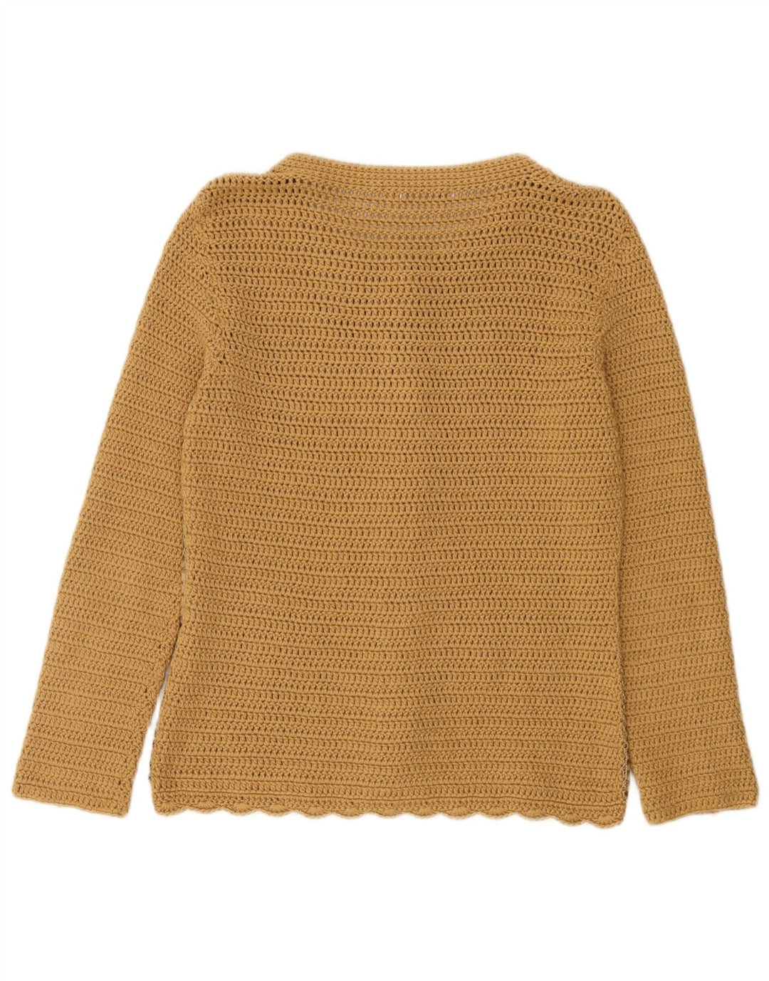 Koan Womens Cardigan Sweater UK 12 Medium Brown Polyester