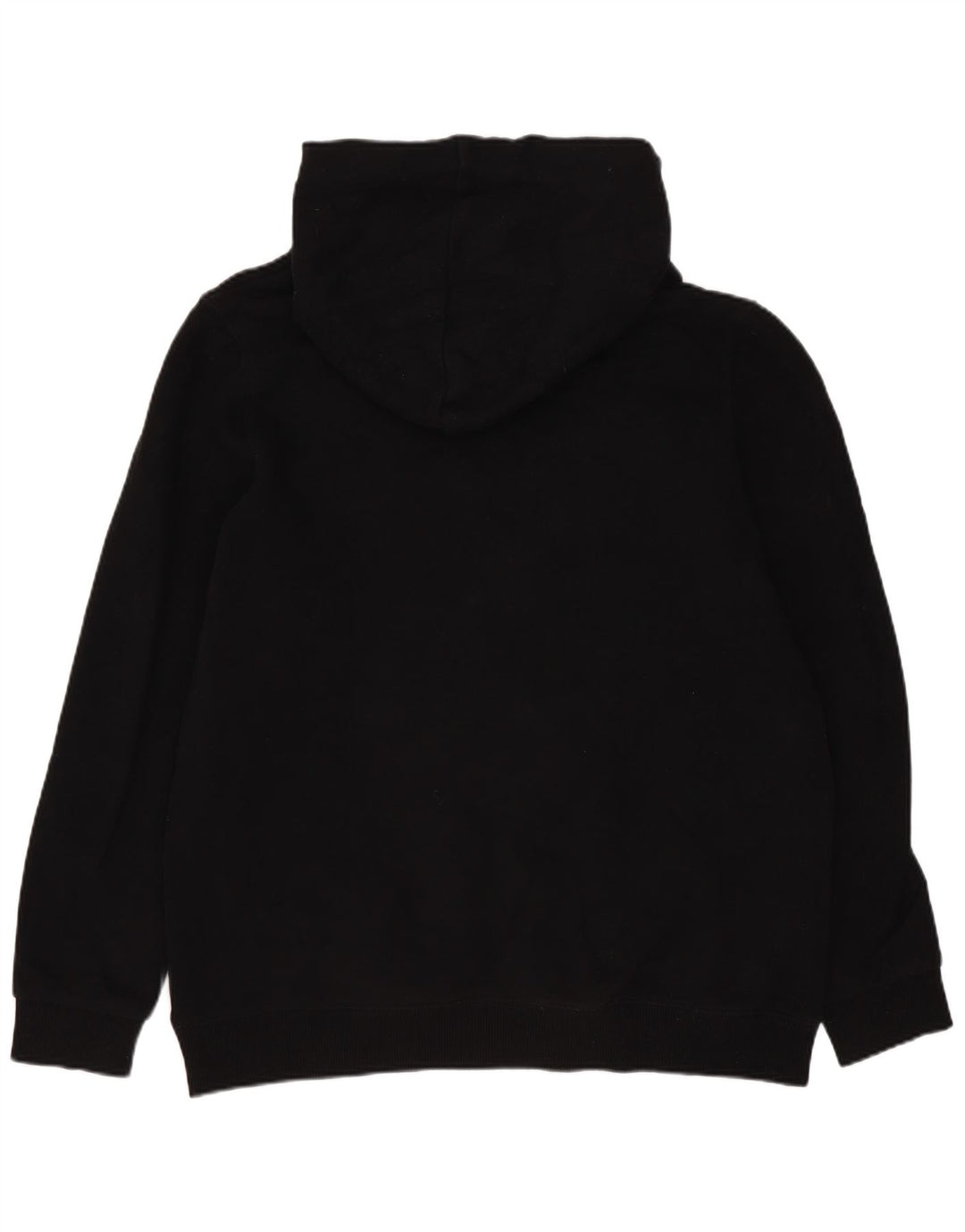 SUPERDRY Womens Oversized Graphic Hoodie Jumper UK 10 Small  Black