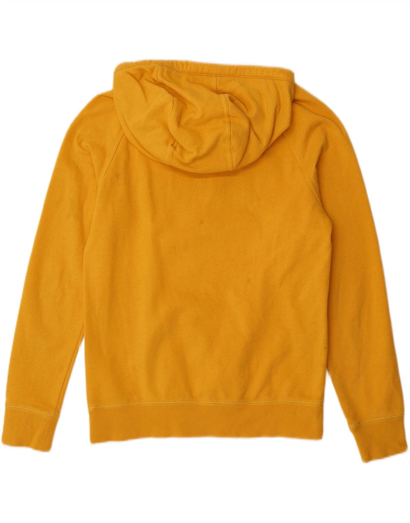 TIMBERLAND Mens Slim Fit Graphic Hoodie Jumper Medium Yellow Cotton Vintage Timberland and Second-Hand Timberland from Messina Hembry 