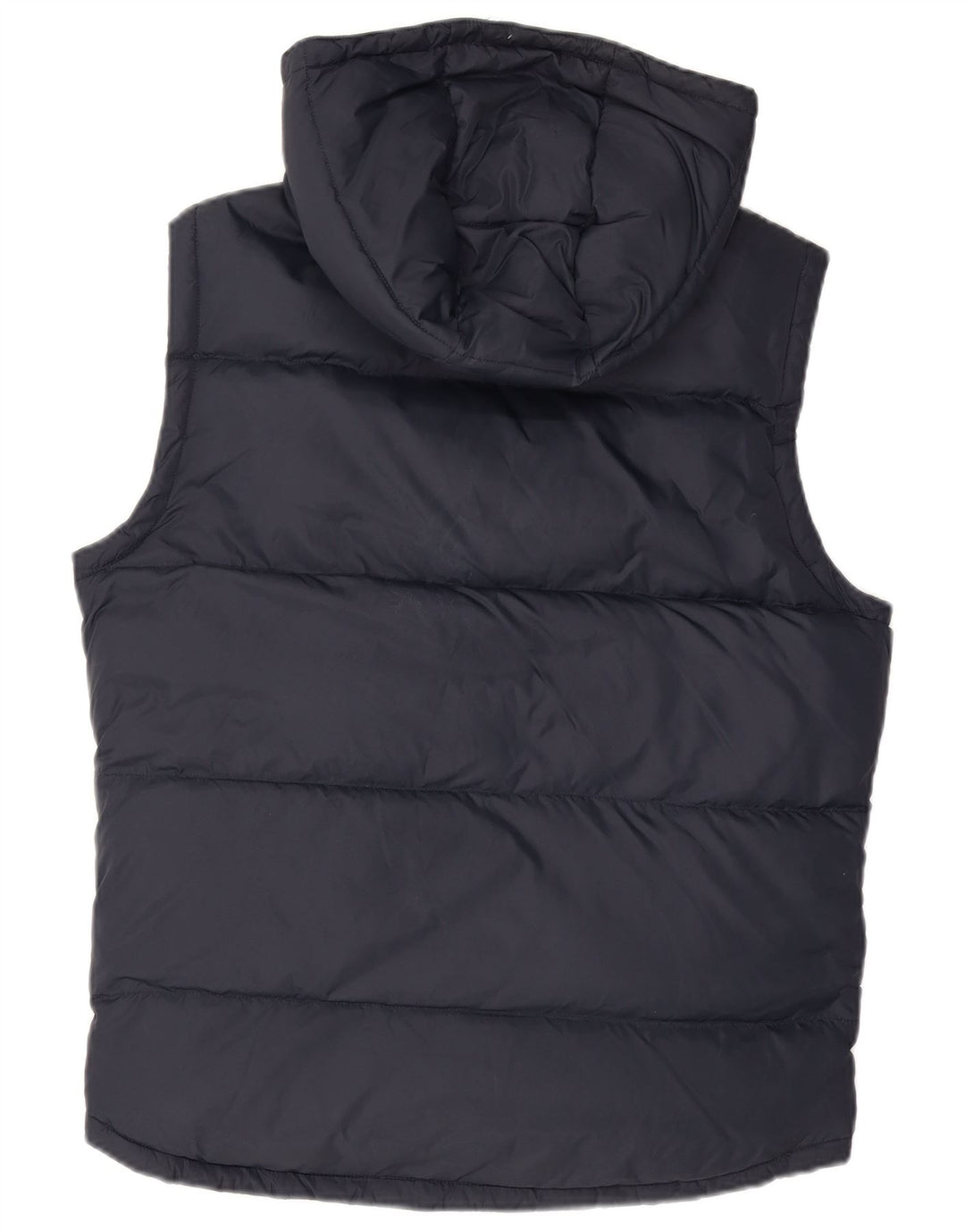 Jack Wills Mens Hooded Padded Gilet UK 36 Small Navy Blue