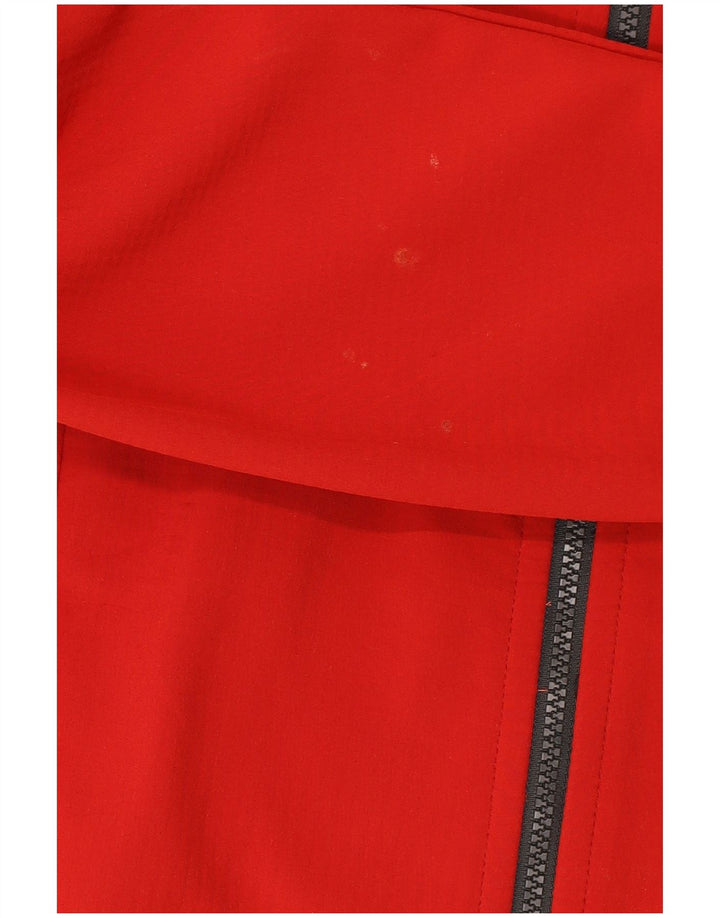 Jack Wolfskin Mens Tracksuit Top Jacket UK 40/42 Large Red Polyester
