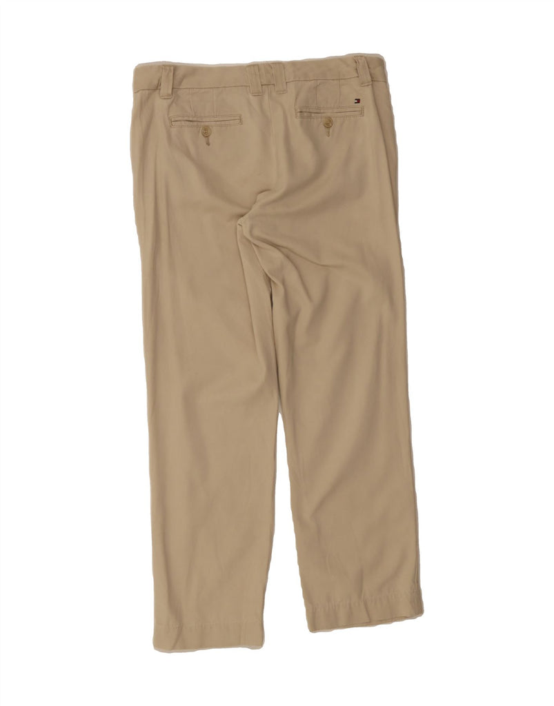 TOMMY HILFIGER Womens Straight Chino Trousers US 6 Medium W34 L29 Beige Vintage Tommy Hilfiger and Second-Hand Tommy Hilfiger from Messina Hembry 