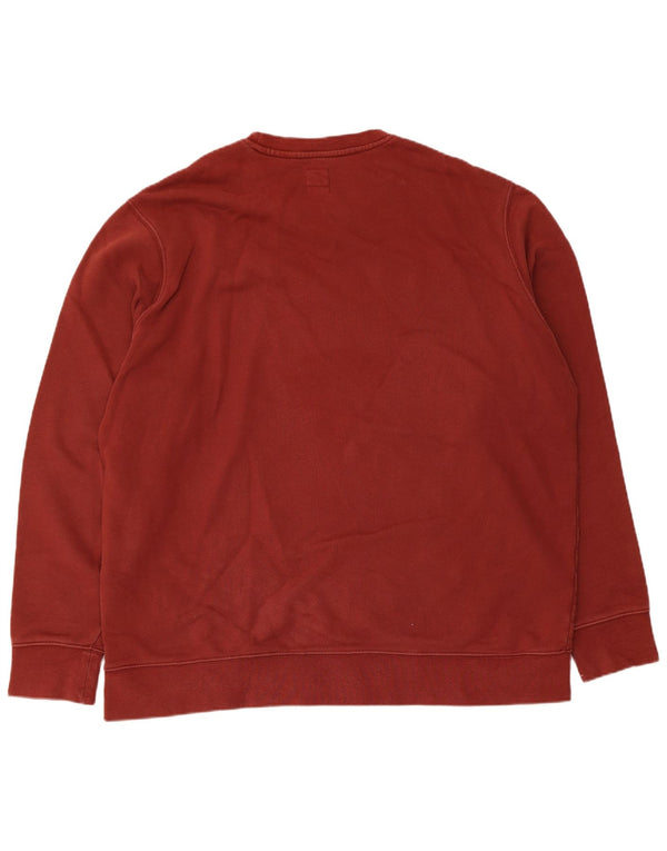 Levi's Mens Standard Sweatshirt Jumper XL Maroon Cotton