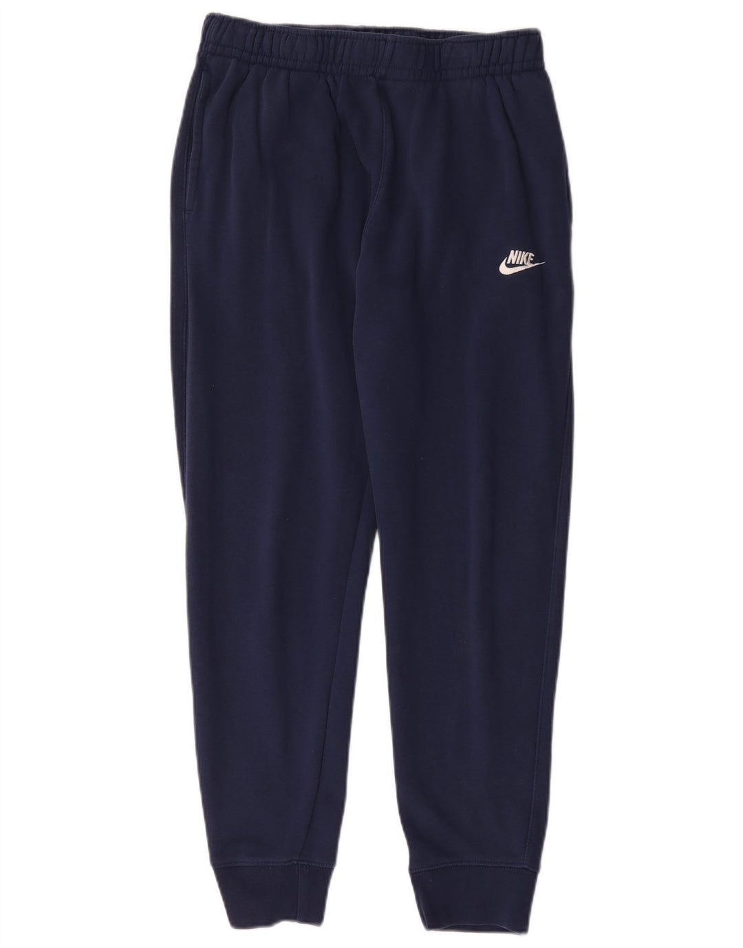Nike Mens Tracksuit Trousers Joggers Medium Navy Blue Cotton