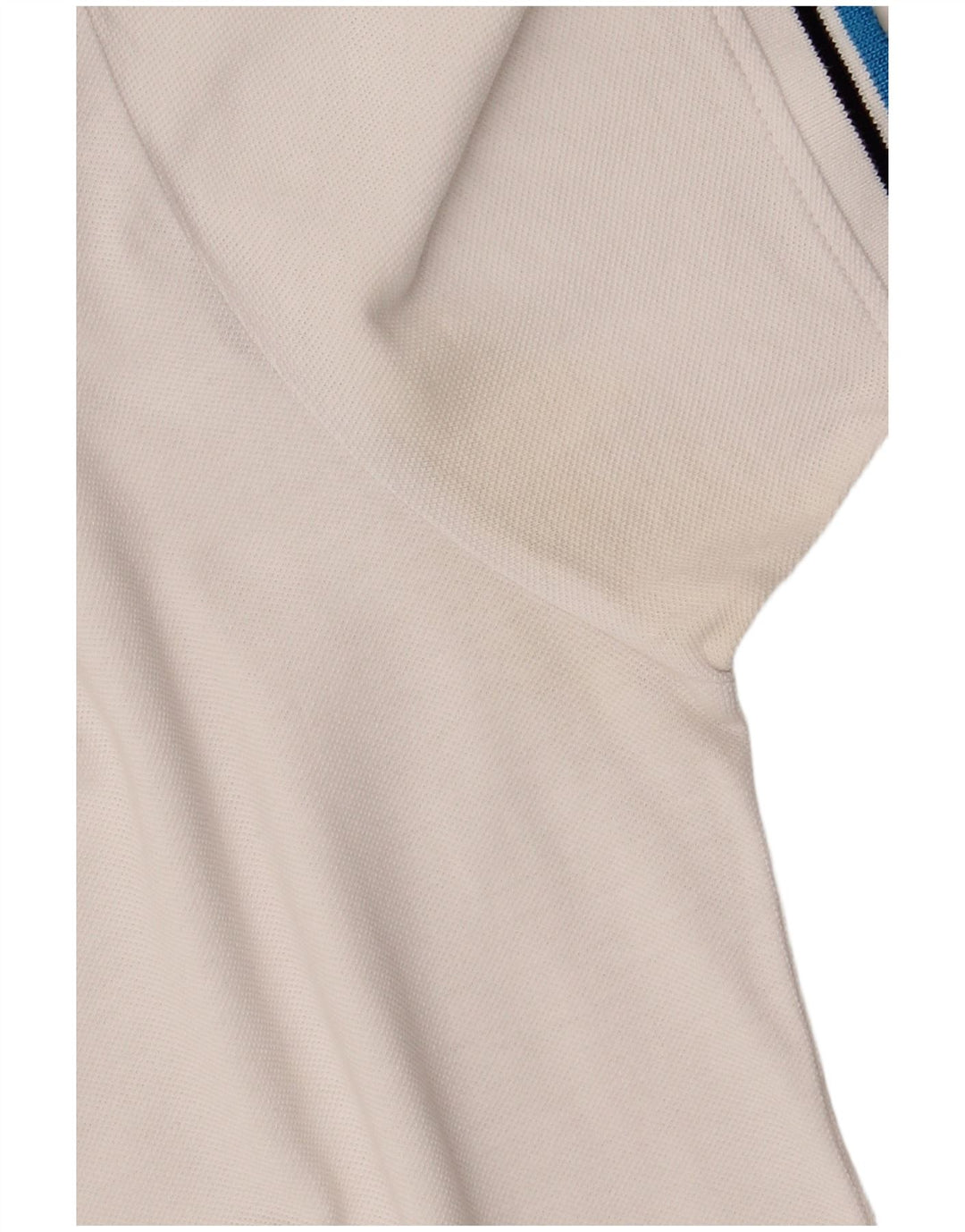Diadora Mens Polo Shirt Large White Cotton