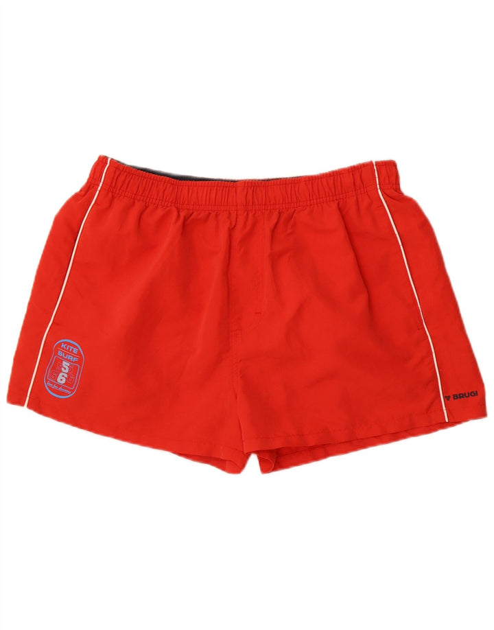 Brugi Mens Swimming Shorts XL  Red Polyester
