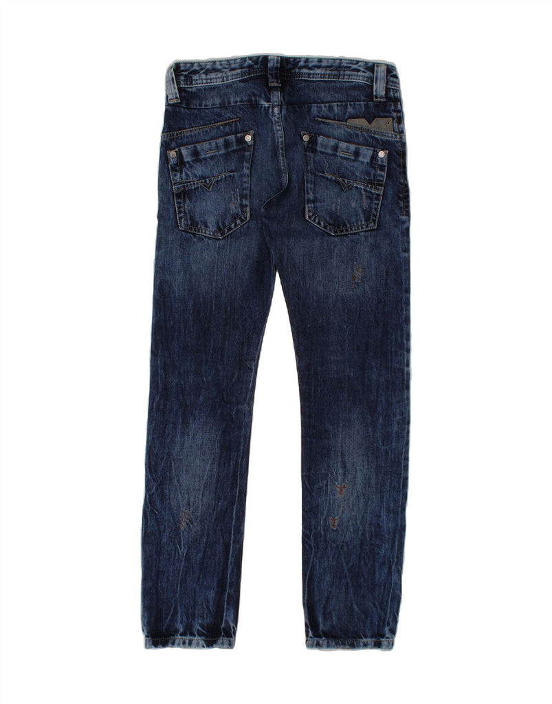 DIESEL Boys Darron Regular Slim Tapered Jeans 7-8 Years W24 L24 Blue Vintage Diesel and Second-Hand Diesel from Messina Hembry 