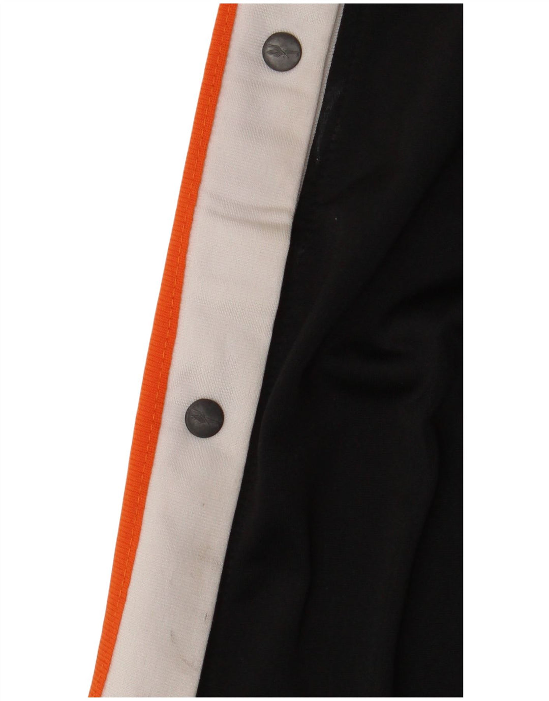 Reebok Mens Tracksuit Trousers Large  Black Colourblock Polyester