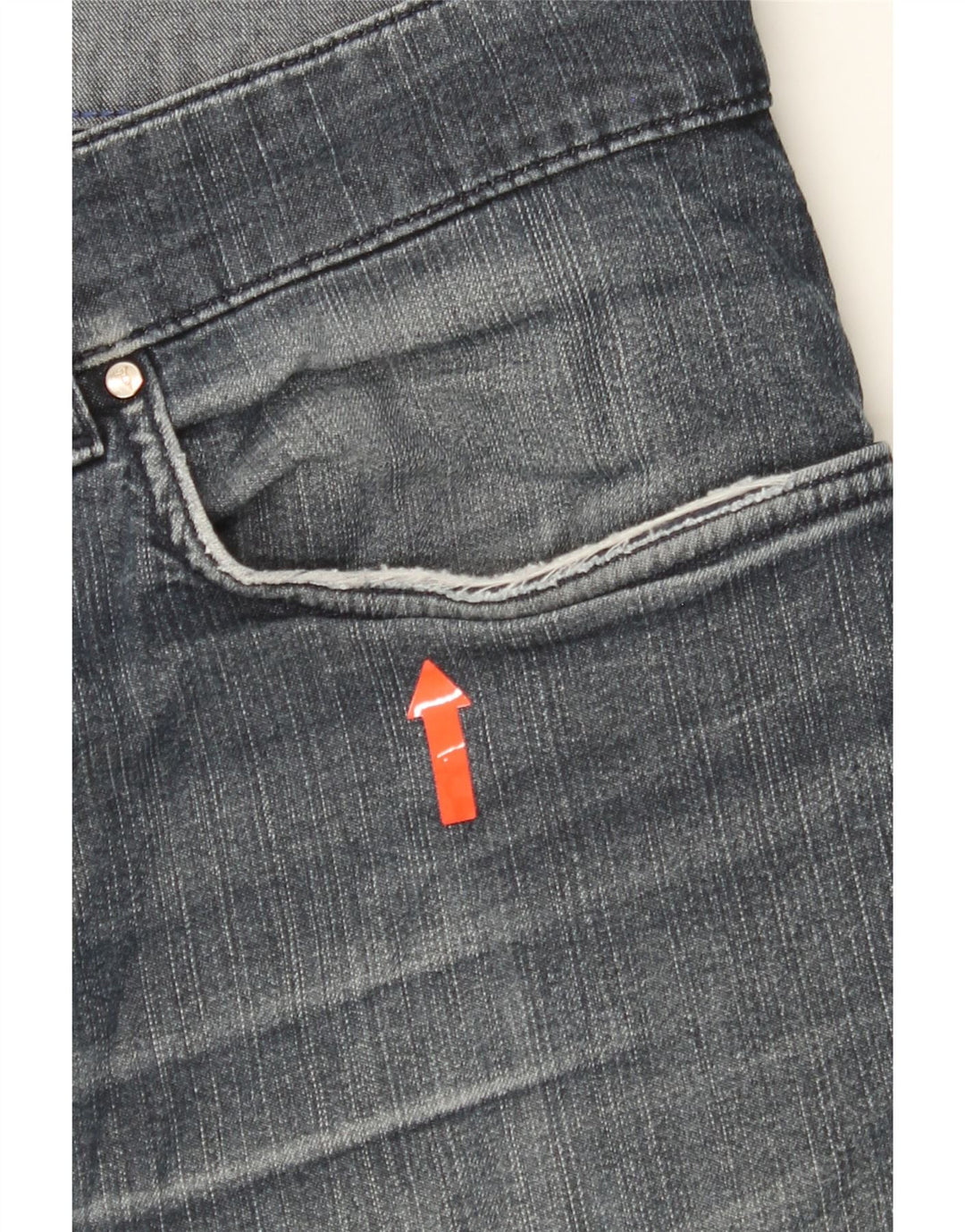 TRUSSARDI Mens Straight Jeans  W35 L30 Blue Vintage Trussardi and Second-Hand Trussardi from Messina Hembry 