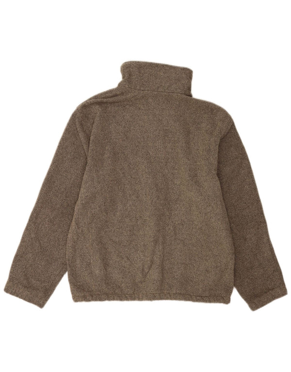 Canadiens Womens Tracksuit Top Jacket UK 18 XL Grey Flecked Polyester