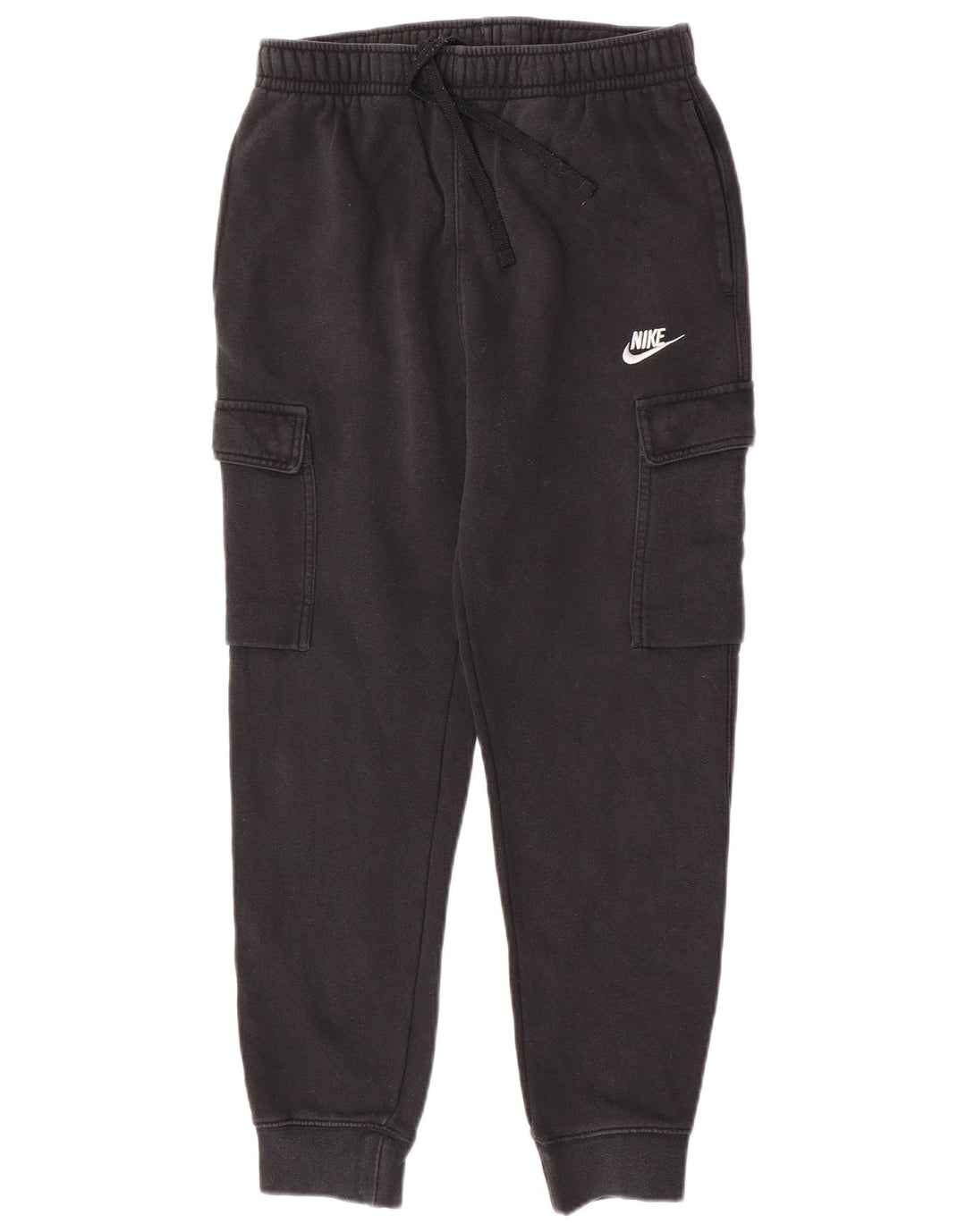 Nike Mens Cargo Tracksuit Trousers Joggers Small  Black Cotton