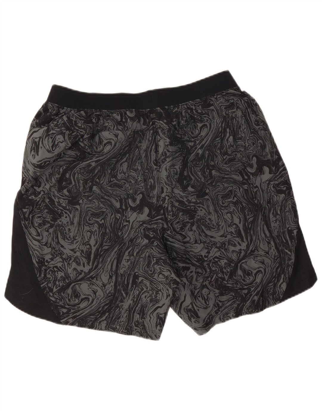 Under Armour Mens Abstract Pattern Sport Shorts Large  Black