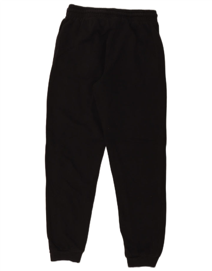 Kappa Mens Tracksuit Trousers Joggers Small Black Cotton