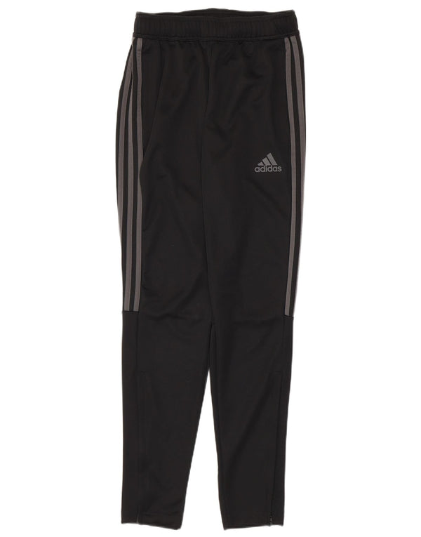 ADIDAS Mens Tracksuit Trousers Small  Black Polyester