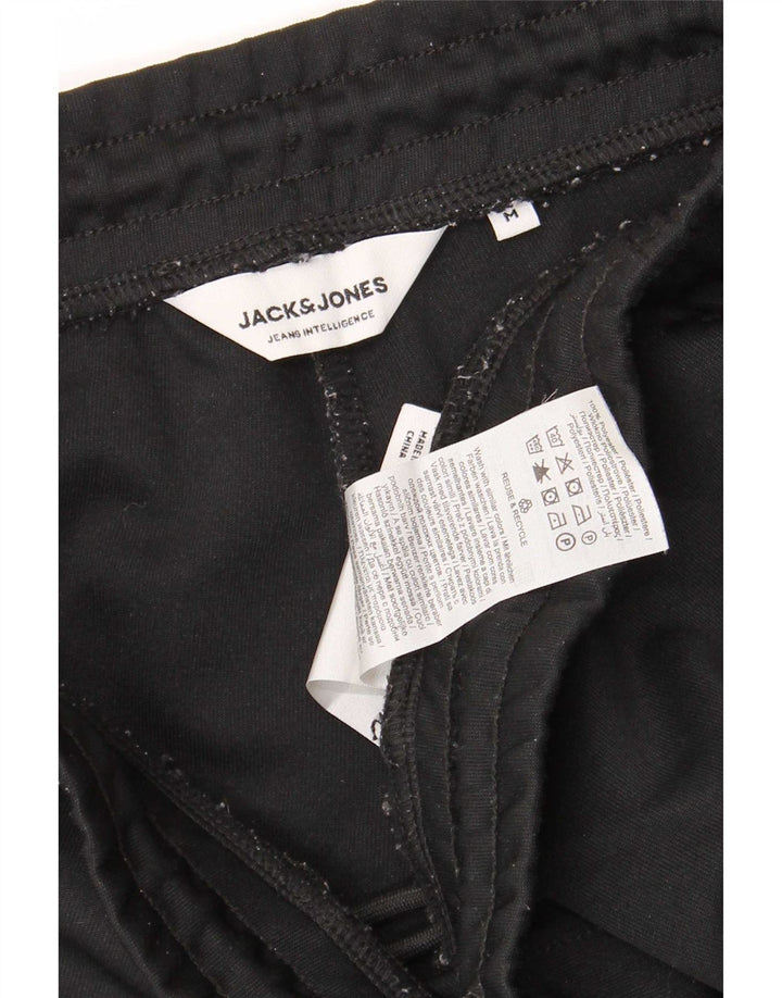 Jack & Jones Mens Regular Sport Shorts Medium Black Polyester