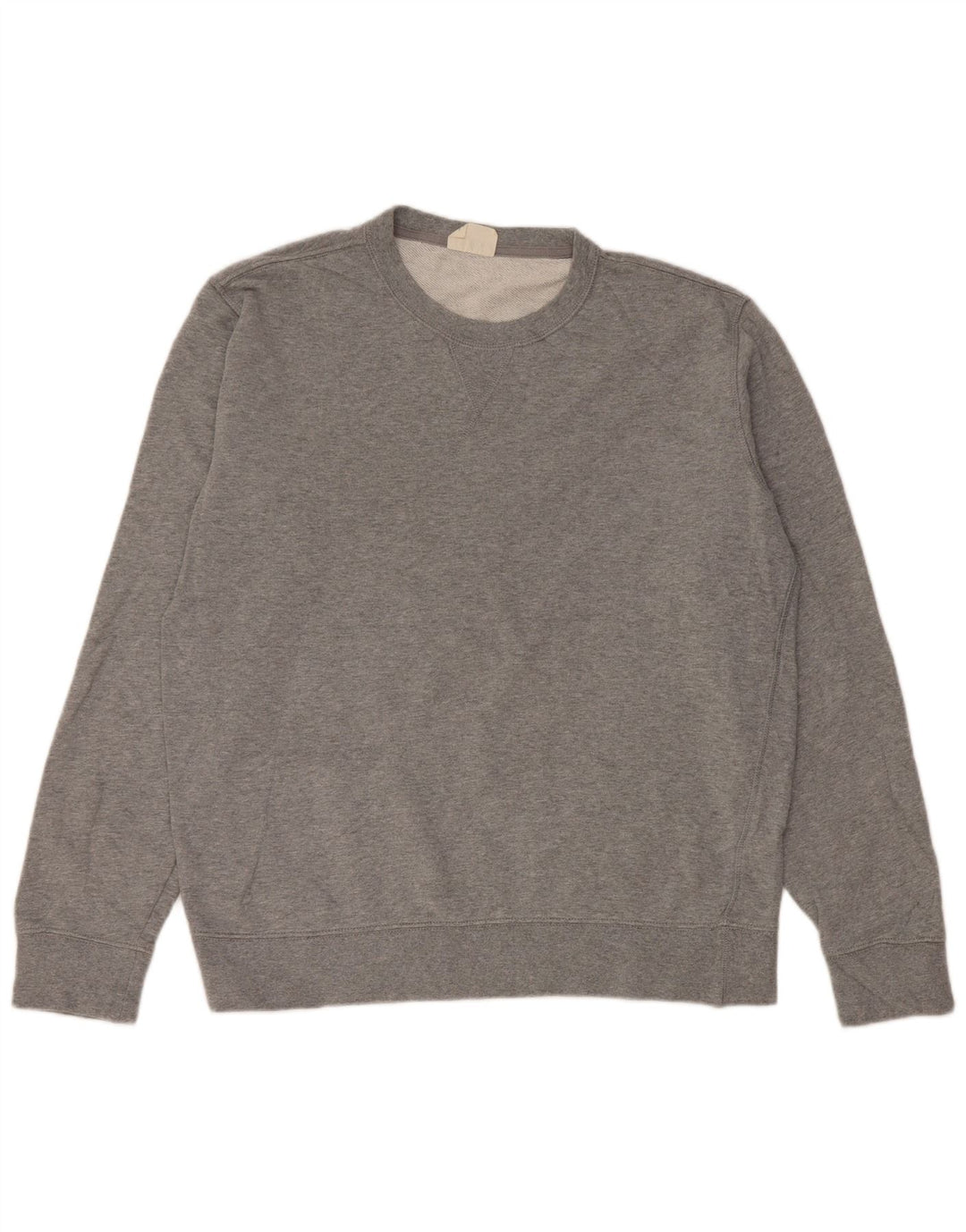 Marks & Spencer Mens Sweatshirt Jumper Large Grey Cotton