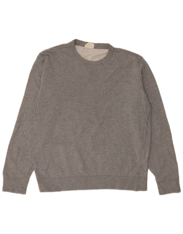 Marks & Spencer Mens Sweatshirt Jumper Large Grey Cotton