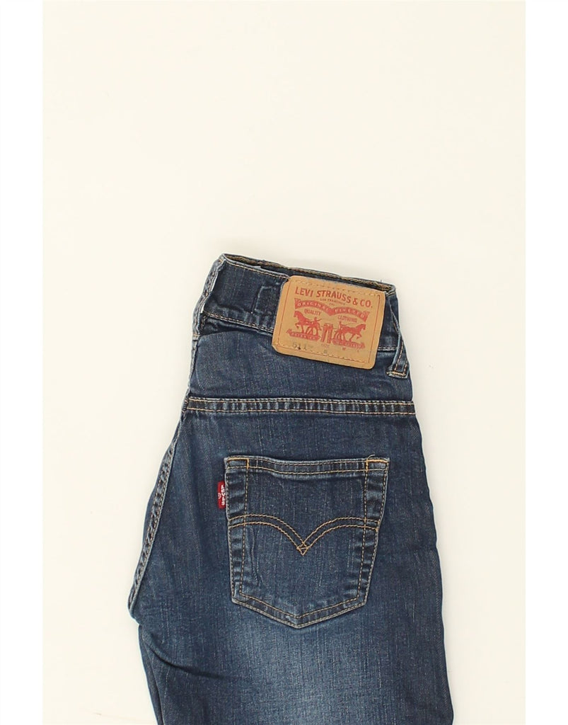 LEVI'S Girls 511 Slim Jeans 7-8 Years W24 L22 Blue Cotton | Vintage Levi's | Thrift | Second-Hand Levi's | Used Clothing | Messina Hembry 