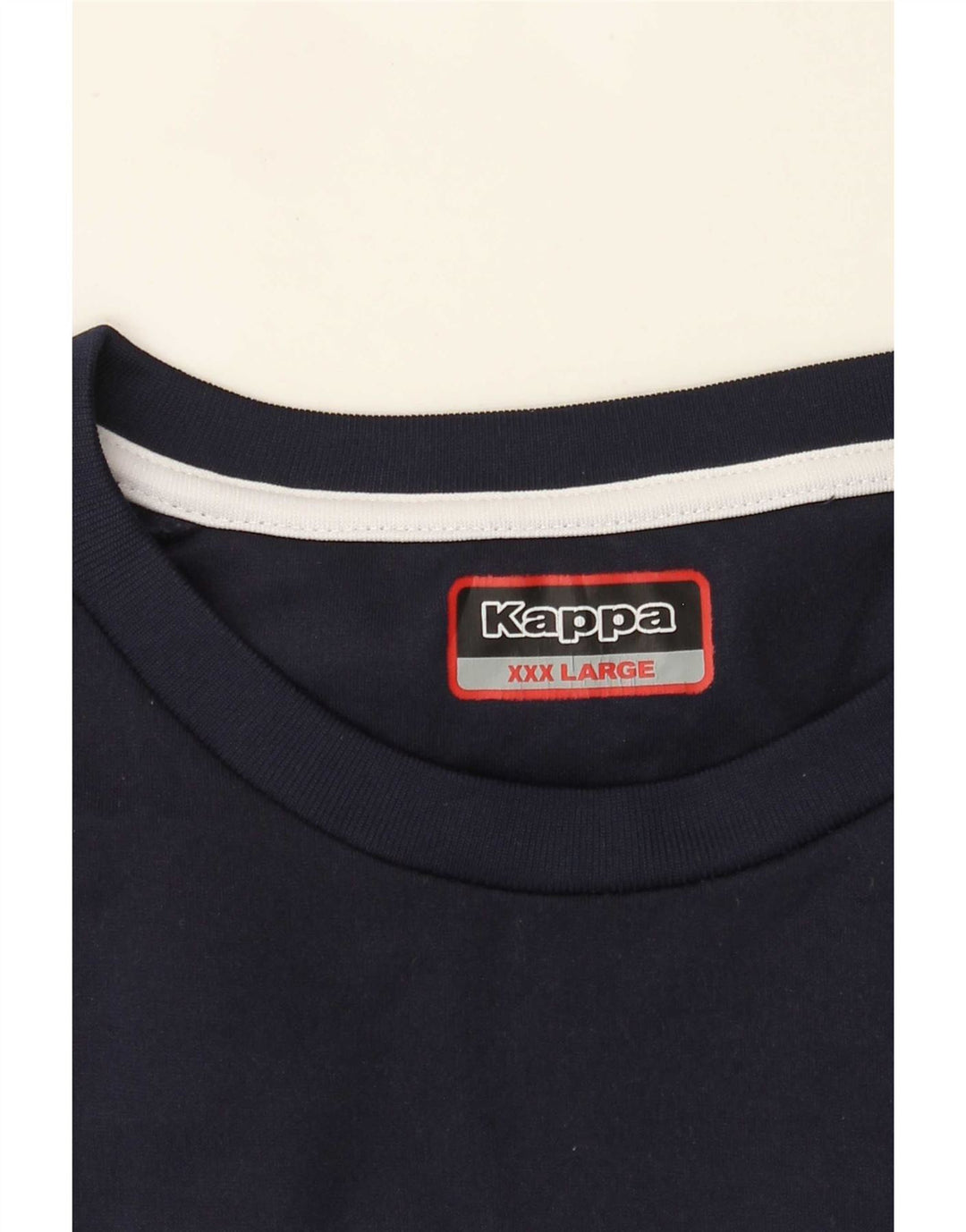 Kappa Mens Sweatshirt Jumper 3XL Navy Blue Colourblock