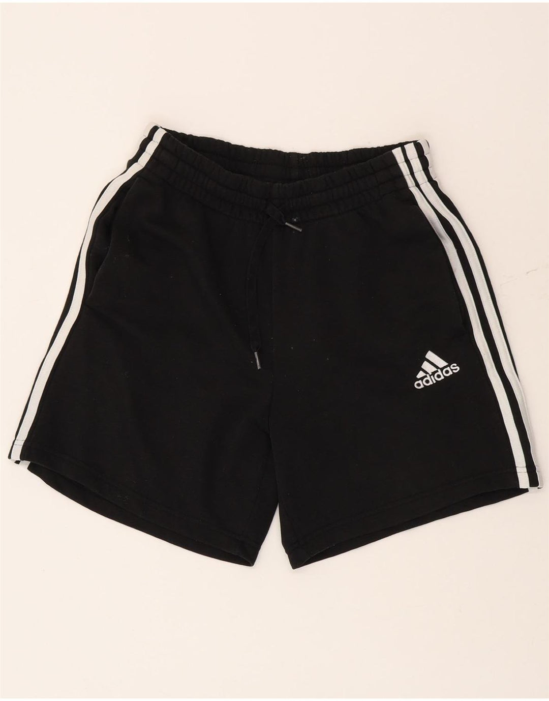 Adidas Mens Sport Shorts Small Black Cotton