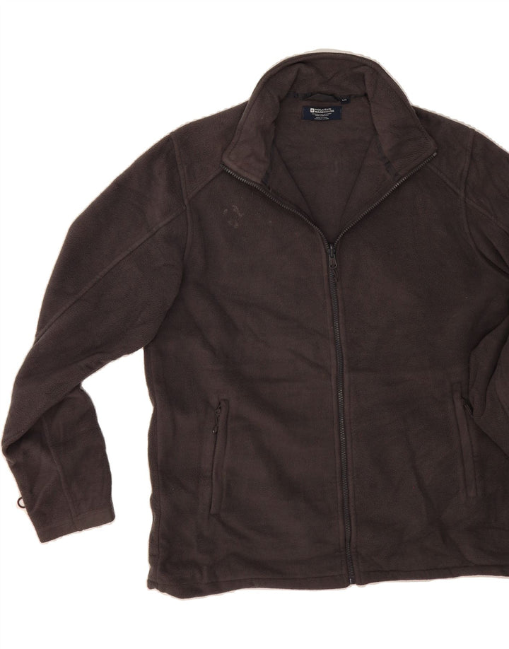 MOUNTAIN WAREHOUSE Mens Fleece Jacket UK 40 Large Grey Polyester Vintage Mountain Warehouse and Second-Hand Mountain Warehouse from Messina Hembry 