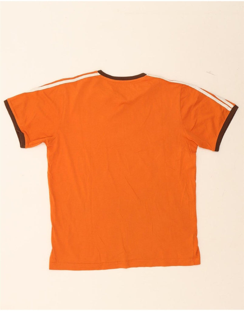 KAPPA Mens Graphic T-Shirt Top Medium Orange Cotton Vintage Kappa and Second-Hand Kappa from Messina Hembry 