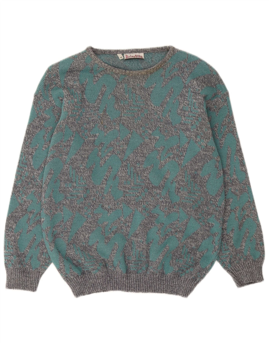 Dolce Vita Womens Boat Neck Jumper Sweater UK 14 Medium Blue