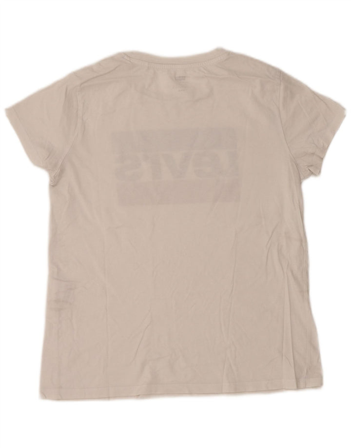 Levi's Mens Graphic T-Shirt Top Medium White