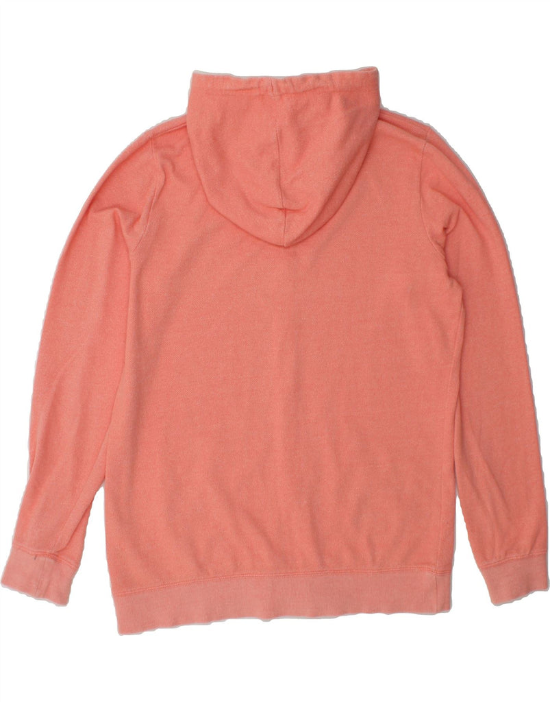 ANIMAL Womens Zip Hoodie Sweater US 12 Large Pink Cotton Vintage Animal and Second-Hand Animal from Messina Hembry 