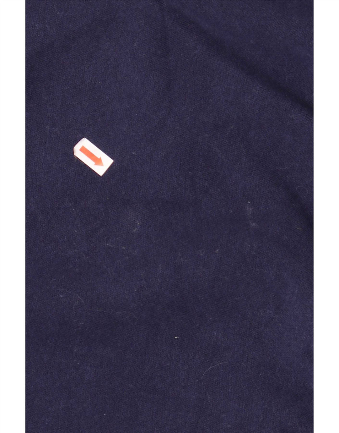 Fila Mens Graphic Sweatshirt Jumper IT 50 Medium Navy Blue Colourblock
