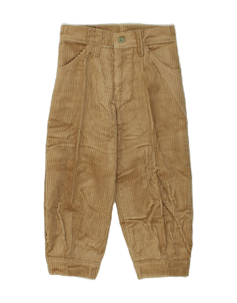 LEVI'S Boys Capri Corduroy Trousers 8-9 Years W23 L16 Beige Cotton | Vintage Levi's | Thrift | Second-Hand Levi's | Used Clothing | Messina Hembry 