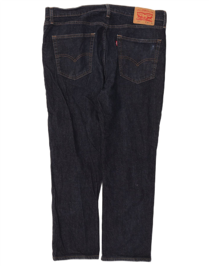 Levi's Mens 511 Slim Jeans W36 L30 Navy Blue Cotton