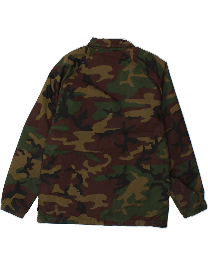 VANS Boys Bomber Jacket 15-16 Years Large Green Camouflage Polyester | Vintage Vans | Thrift | Second-Hand Vans | Used Clothing | Messina Hembry 