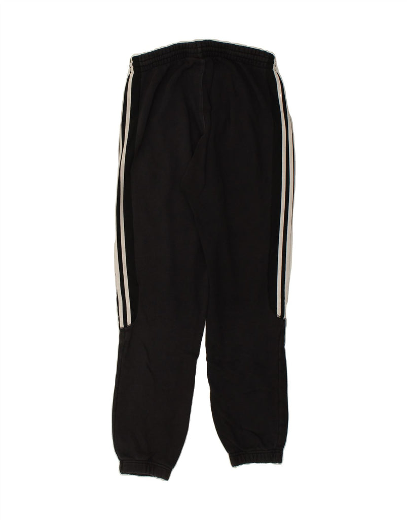 ADIDAS Mens Tracksuit Trousers Joggers Medium Black Cotton | Vintage Adidas | Thrift | Second-Hand Adidas | Used Clothing | Messina Hembry 