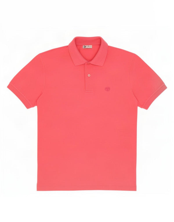 Sergio Tacchini Mens Polo Shirt Large Pink
