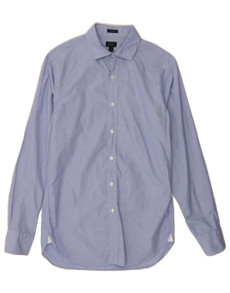 J. CREW Mens Ludlow Shirt Small Blue Cotton Vintage J. Crew and Second-Hand J. Crew from Messina Hembry 