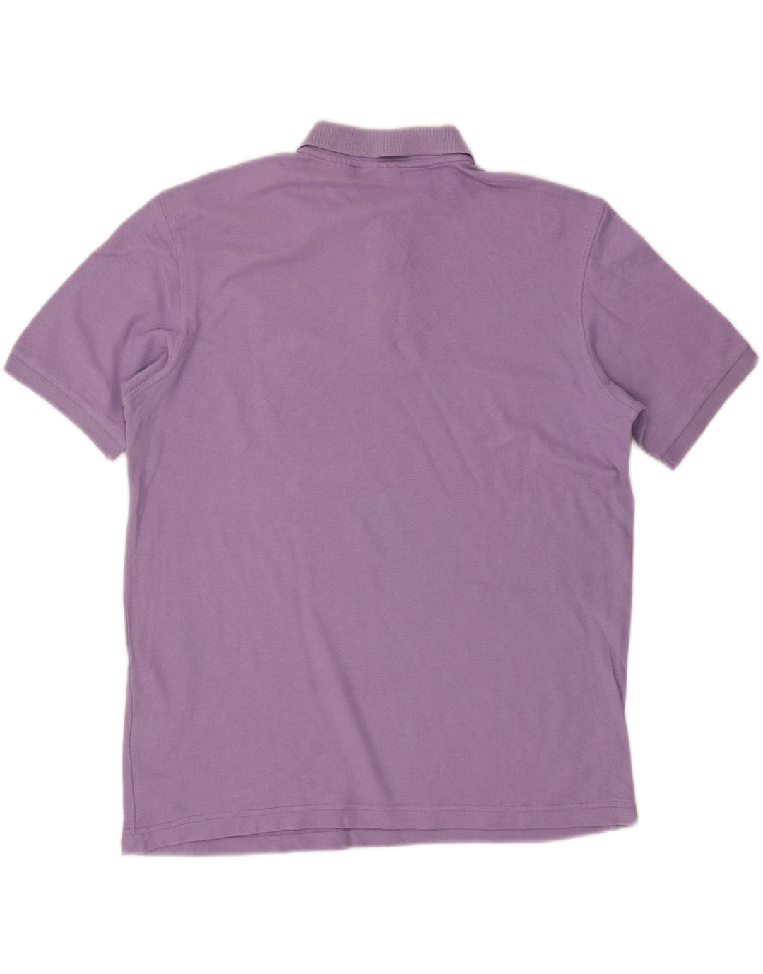 Fila Mens Polo Shirt Large Purple Cotton