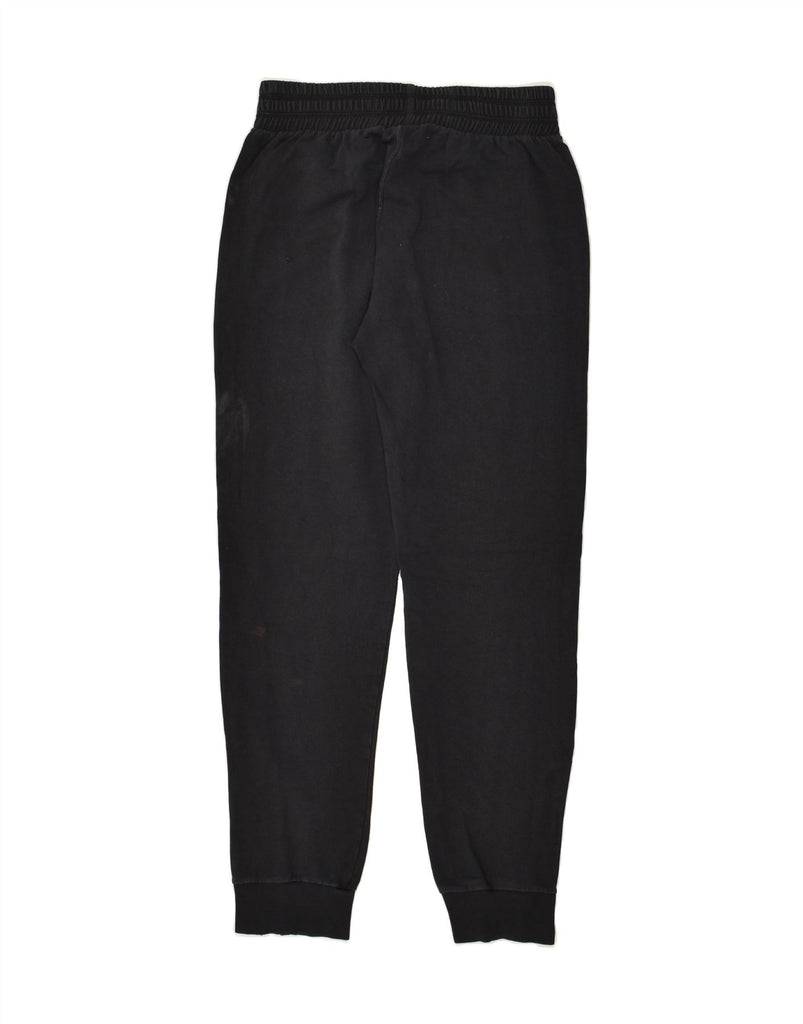 CHAMPION Womens Tracksuit Trousers Joggers UK 12 Medium Black Cotton | Vintage Champion | Thrift | Second-Hand Champion | Used Clothing | Messina Hembry 