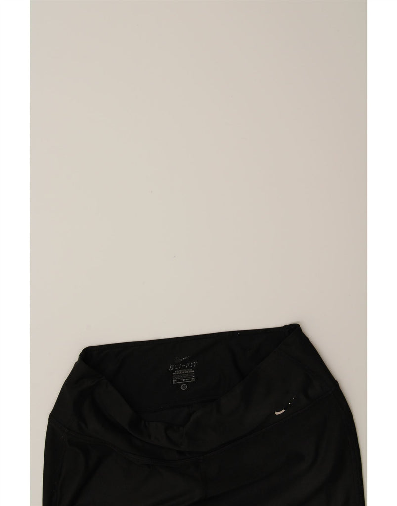 NIKE Womens Dri Fit Tracksuit Trousers UK 10 Small  Black Polyester Vintage Nike and Second-Hand Nike from Messina Hembry 