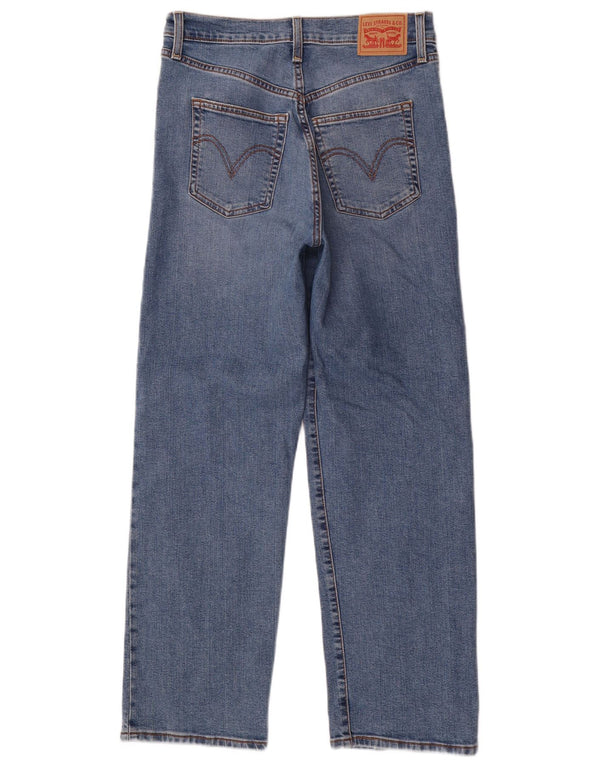 Levi's Mens Straight Jeans W28 L29 Blue Cotton