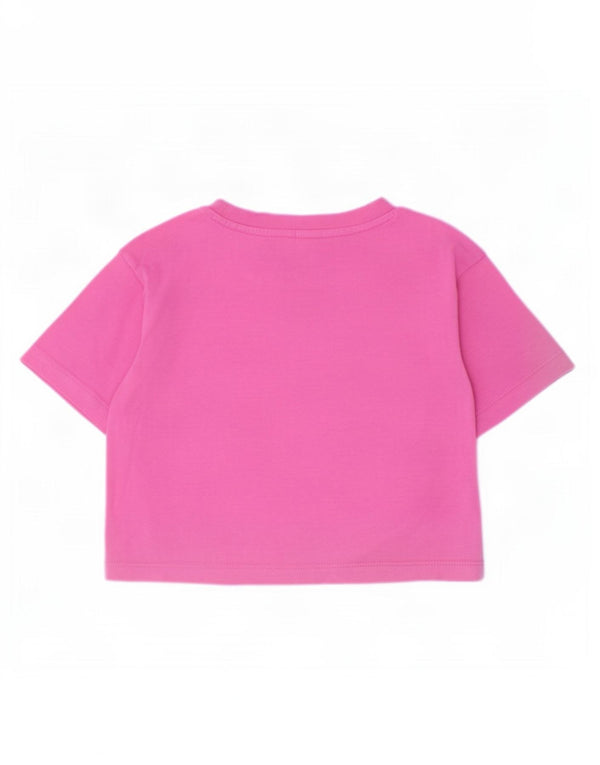 Nike Girls T-Shirt Top 2-3 Years Pink Floral Cotton