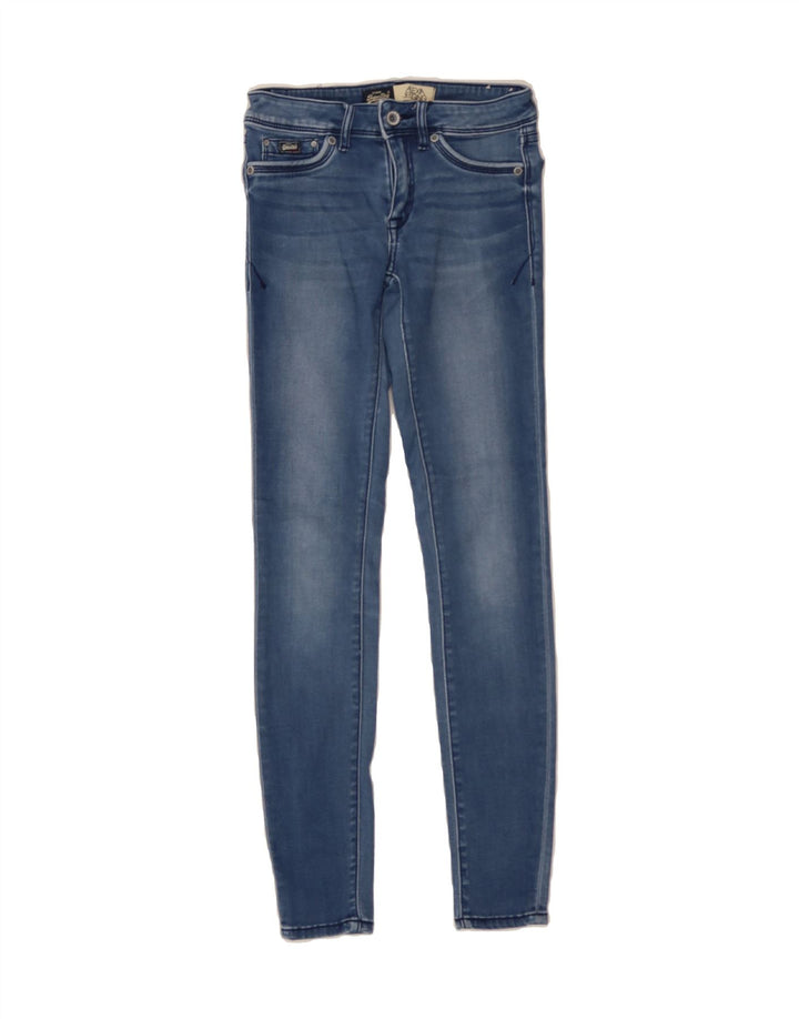 SUPERDRY Womens Jegging Jeans W26 L30 Blue Cotton Vintage Superdry and Second-Hand Superdry from Messina Hembry 